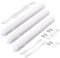 da LIGHT Led Unterbauleuchte Küche 5W 31,5cm 450lm 4000k Neutralweiß Unterbau Lichtleiste Küchenlampe Schrankbeleuchtung Superhell Weiß für Küche Schrank Erweiterbar durch Stecksystem (3 Stück)