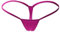 JFAN Perizoma Donna G-String Slip Mutande Tanga Intimo Jockstrap Estate Elastico Thong Rosa Rossa L