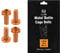 Chooee Water Bottle Cage Bolts M5 x 12mm,4pcs Water Bottle Holder Screws for MTB,Mountain Bike,Road Bicycle Orange