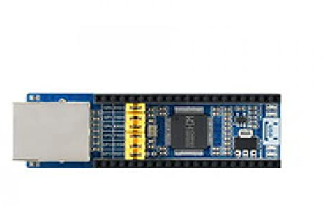 Ethernet to UART Converter for Raspberry Pi Pico Series,2-CH UART,10/100M Ethernet, Bi-Direction Transparent Data Transmission