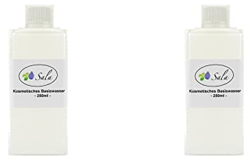 Sala kosmetisches Basiswasser parfümfrei 96% Alkohol 2 x 250 ml HDPE (500 ml)