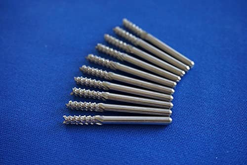 Nago 10x Fräser Spiralverzahnt Typ 10100 (1,6 mm)