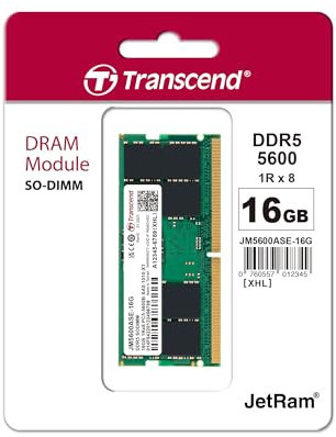 Transcend SO-DIMM-Speichermodul 16GB DDR5 5600MHz - JM5600ASE-16G