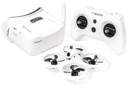 BETAFPV Cetus X FPV Kit with Betaflight FC, 2S Brushless Drone Kit, for FPV Beginners to Advanced, with DVR Goggles, LiteRadio 3 Radio Transmitter, BETAFPV Configurator/Simulator Supported