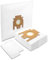 MisterVac compatibile con sacchetti di ricambio per aspirapolvere SG 20 pezzi Hoover Type 90BA1718_51 SG