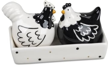 Salz und Pfeffer Streuer Gewürzstreuer Salzstreuer Pfefferstreuer (Hühner)