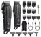 CkeyiN Pro Tondeuse Cheveux Professionnelle Sans Fil, Rechargeable Avec Ecran LED & 13 Peignes de Guidage, Parfait Pour les Hommes/Enfants/Barbiers