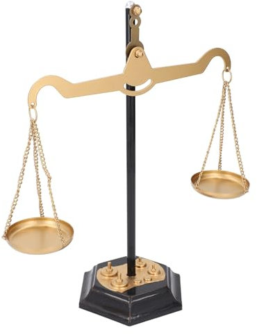 Metallwaage, Dekor, Waage, Gerechtigkeit, Gesetz, Waage, Dekoration, Waage, Messung, Ornament Zuhause und Büro