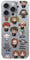 Case Compatible with iPhone 16 Pro MAX Official Harry Potter Characters Icons to Protect Your Mobile Phone Case Transparent Flexible Silicone Case with Official Harry Potter License