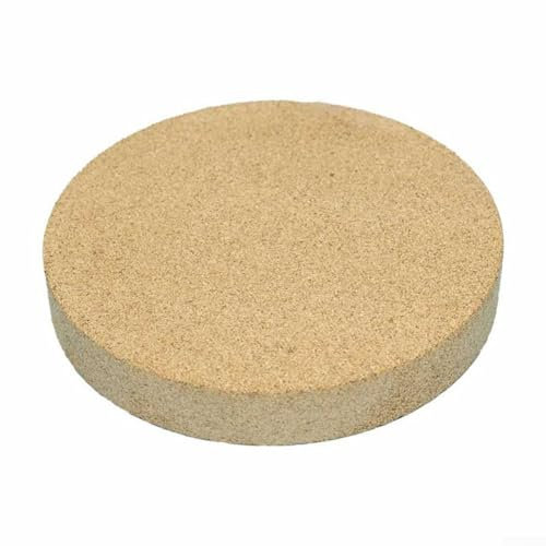 Hasaller Tablero de fuego de vermiculita, tablero de ladrillo refractario, resistente al calor, ladrillo ignífugo para estufas de leña, chimeneas, hornos de pizza, cubierta de agujero de chimenea (150