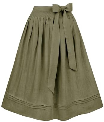 Stockerpoint Dirndlschürze Mina olive, 1 (34-38)