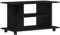 vidaXL TV-Schrank mit Rollen Schwarz Eichen-Optik 80x40x45 cm