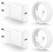 Lot de 2 pour 20W Chargeur USB C Charge Rapide pour iPhone 16/16 Pro Max/16 Plus/15/15 Pro/15 Plus/16E/iPad 10eme Generation/iPad Air/iPad Mini et 2M Câble, Adaptateur Type C Mural Alimentation Prise