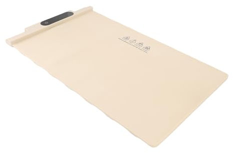 Bandeja de Calentamiento Eléctrico Silicona Flexible de Calentamiento Cortero para Mesa Comedor Platos Calientes, Alfombrilla Temperatura Constante para Plato Arroz Caliente, Roce (EU enchufe 220V)