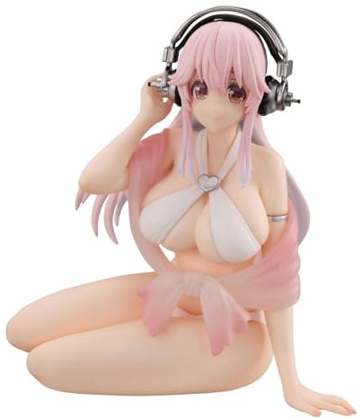 FURYU Super Sonico Noodle Stopper PVC Statue Super Sonico Summer Memories Ver. 11 cm