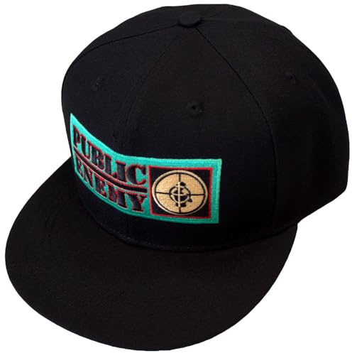Rock Off officially licensed products Men's Public Enemy It Takes A Nation Baseball Cap Black