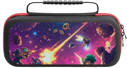 Custodia Rigida Dock Nintendo Switch 2Brawl Stars, Cover Protettiva Super Mario, Zaino PlayvitalOne Size