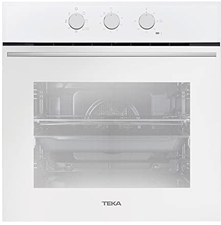 Teka HSB 610 - Horno Multifunción de 60 cm, Sistema de Limpieza HydroCleanECO, Con 6 Funciones de Cocinado, Sistema de 1 Guía Plus-Extension, Color Blanco
