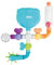 Nuby Wacky Water Works Pipes Badespielzeug, mehrfarbig, ab 3 Jahren