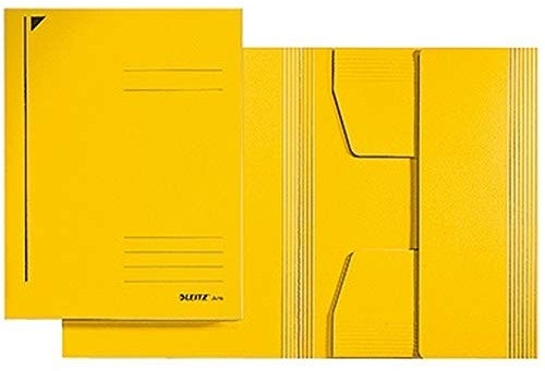Leitz Jurismappe 39240015 DIN A4 3Klappen Colorspankarton gelb