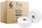 The Cheeky Panda – Professional Bamboo Maxi Jumbo Toilet Rolls | Bulk Box of 6 Rolls (300m Length per Roll, 1800m Total) | Plastic-Free, for The Office, Eco-Friendly, Super Soft, Strong & Sustainable