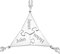 FaithHeart personalilsierter Schmuck Triangel Puzzle Kette mit Namen Gravur für Damen und Herren