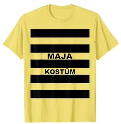 Bienenkostüm Biene Kostüm Maja Paare Karneval Paarkostüm süß T-Shirt
