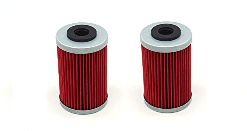MEXITAL confezione da 2 Motocicletta Filtro Olio per RC390 373/390 DUKE 390 2015 DUKE R 690 2013-2015 200 DUKE 200 2012-2018