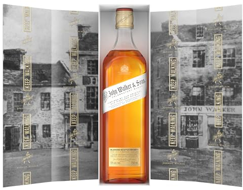 Johnnie Walker 200th Anniversary Celebratory Blend, Blended Scotch Whisky - 700 ml, Confezione regalo