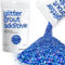 Hemway Glitter Grout Additive - Sapphire Blue Holographic | Chunky Flakes for Adding Sparkle to Kitchen & Bathroom Tiles | Enhance Your Indoor Grouting Projects with a Sparkly Effect | 100 g
