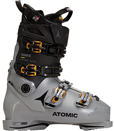 Atomic Unisex HAWX Prime 120 S Gw Gy Skischuhe, Grau/Schwarz/Saffron, 47 EU
