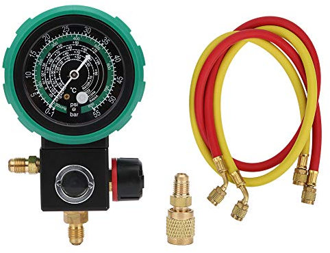 YWBL-WH Manómetro de refrigerante Equipo de Carga de Aire Acondicionado automático Herramientas de reparación Kit de Manguera de Recarga de refrigerante