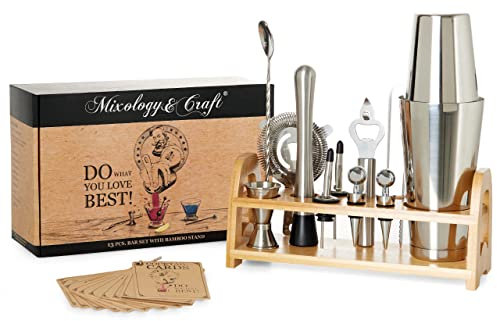 Mixology Kit barman avec shaker Boston