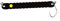 FTM Blinker zum Forellenangeln Spoon Curl Kong 3,5g 6,7cm, Farbe:braun/braun