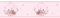 Tiermotiv Tapete Profhome 355671-GU Bordüre glatt Kindertapete matt rosa pink 0,65 m2