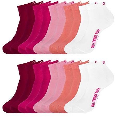 ONE STRANGE ROCK Quarter Socken Kurzsocken Herren Damen 5, 10, 15, 20, 30 Paar