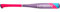 Axe Bat 2022 Origin (-11, 2-1/4 Zoll) USABat Tee Ball Baseballschläger, 1-teilig, Legierung, lila/pink/blau, 66 cm/425 g
