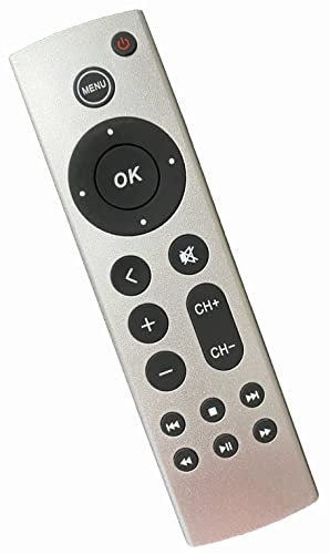 Universal Remote Compatible with Apple TV Gen 1 2 3 4 HD 4K A1218/MA711 A1378/MC572 A1427/MD199 A1625/MGY52/MLNC2 A1842/MQD22/MP7P2