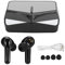 Gaming Wireless Earbuds Bluetooth 5.1 Gaming Stereo Independent Dual Host Wireless Headset with with Wireless Charging Case, 2.402GHz-2.480GHz(Black)