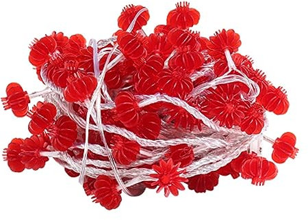 TOPINCN Chinesische Laternen-Lichterkette, Rote Chinesische Laternen, Chinesische Laternen-Lichter, Rote Laternen-Lichterkette für Chinesisches Neujahr, Frühlingsfest, (Ohne Quaste 6