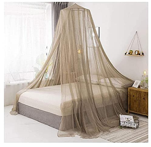 NIANTONG Beschichtetes Silber Rf/Emf Abschirmung Vordach/Hohe Strahlenschutz/Emf Blocking/WiFi Strahlungsschutz Bett-Überdachung Anti-Moskito Insomnia(Size:60 * 250 * 1200cm)