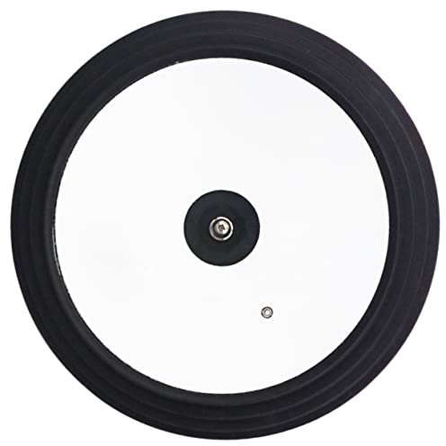 PRETYZOOM Deckel Aus Gehärtetem Glas Tastenabdeckungen Pfannendeckel Ersatzdeckel Für Kochgeschirr Rostfreie Bratpfanne Topfdeckel Aus Silikon Ölspritzer Rostfreier Stahl