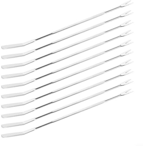 Vilgftyiet Lot de 10 craquelins et fourchettes compacts pour crabes fruits de mer noix fruits, 1226484516