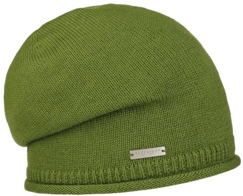 Seeberger Dovera Headsock Beanie Strickmütze Damenmütze Damen - Oversize Winter Herbst-Winter - One Size grün