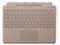 Microsoft Surface Pro Keyboard mit Stiftaufbewahrung | Sand | QWERTZ | kompatibel mit Surface Pro Copilot+ PC (11. Edition), Surface Pro 9 & Surface Pro 8