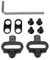 RDNKVB Fahrrad Pedal Cleats, SPD Compatible Bike Schuhplattenset, Pedalplatten Set für Shimano