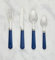New Stainless Steel Everyday Use 16 Piece Cutlery Set (Navy)