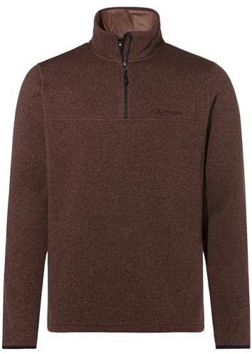 VAUDE Herren Fleecepullover Rienza Pullover III, angenehm warm, atmungsaktiv, schnelltrocknend und strapazierfähig, Tobacco, L