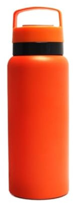 Botella Agua Para Gimnasio Botella De Agua Portátil De La Taza Del Termo Del Acero Inoxidable De La Taza Del Agua De La Aptitud De Los Deportes De La Capacidad Grande Botella Agua Para Deporte
