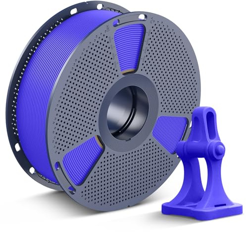 SUNLU High Speed PLA+2.0 Blau Filament 1.75mm, PLA Plus 2.0 Filament | 600mm/s Hochgeschwindigkeits Filament PLA+ 2.0, Hohe Zähigkeit & Schlagfestigkeit, Blau 1000g